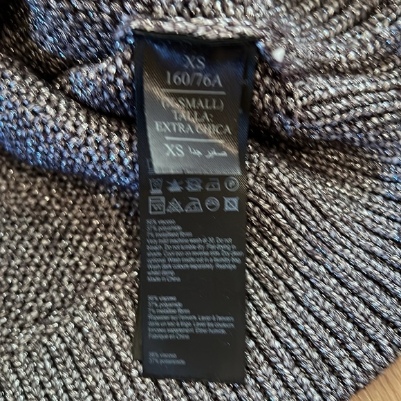 BNWT All Saints shimmer knit sweater - Picture 2 of 4